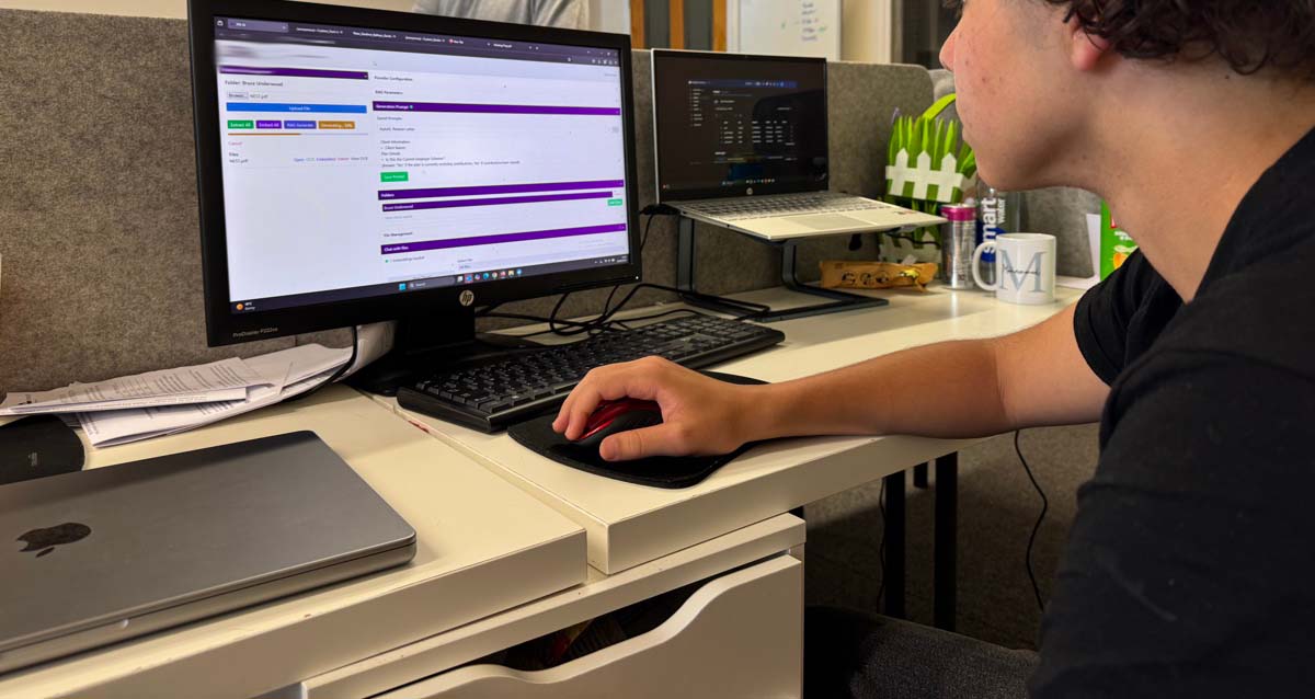 UK advisory admin team using MonAI